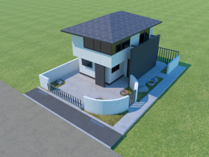 japanese family house 3D Модель