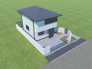 japanese family house 3Dモデル