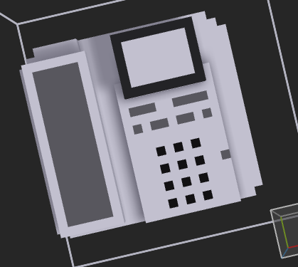 phone 3D 模型 .c4d .max .obj .3ds .fbx .stl .blend 