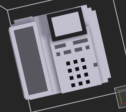 phone 3D Model .c4d .max .obj .3ds .fbx .stl .blend 