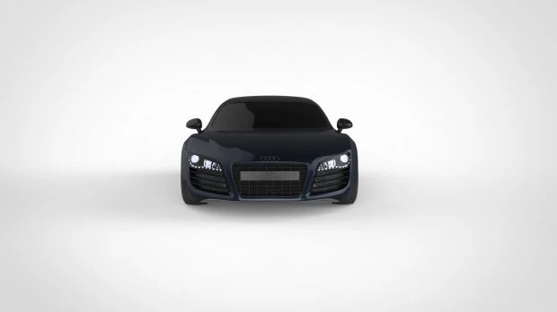 audi r8 3D Model .c4d .max .obj .3ds .fbx .stl .blend 