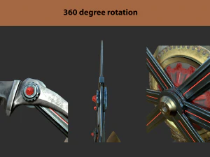 chopping spear 3D Model