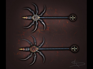 chopping spear Modello 3D