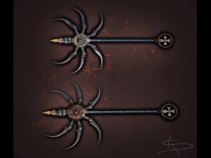 chopping spear 3D Model
