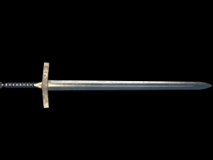 medieval swordsman 3D Model