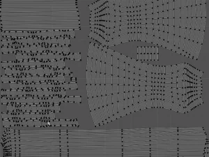 Modelo pronto para jogo de machado de batalha viking mammen Modelo 3D