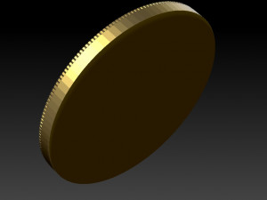 coin st george the victorious 3d 3D 模型