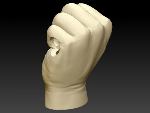 arm hand 3d 3D-printmodel