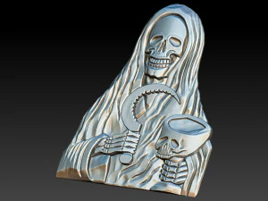 death skull 3d 3D Print Model