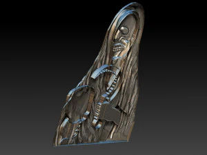 death skull 3d 3D Print Model