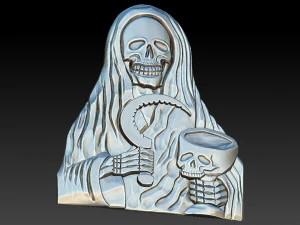 death skull 3d 3D Print Model