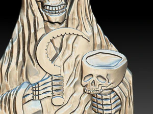 death skull 3d 3D Print Model