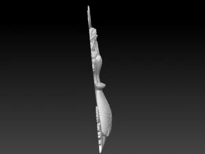 woman fairy girl on a mug 3d 3D Print Model