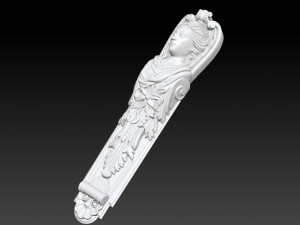 statue of a woman caryatid 3Dプリントモデル