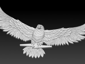 eagle 3d 3D Model