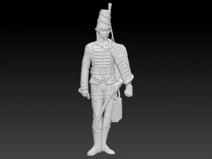 man huzaar 3d 3D printmodel