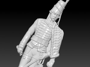 man hussar 3d 3Dプリントモデル