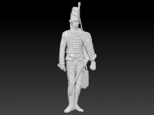 man hussar 3d 3Dプリントモデル
