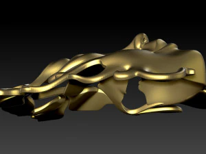 Mask girl woman 3D Print Model