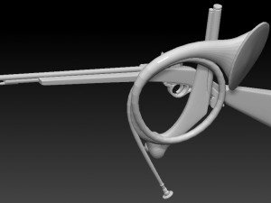 Rifle 3d 3D Модель