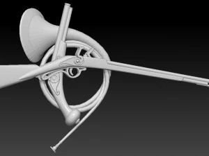 Rifle 3d 3D Model