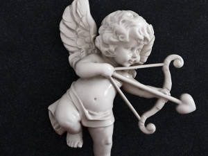 Angel baby Cupid pendant 3D Baskı Modeli