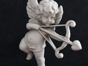 Angel baby Cupid pendant Modelo de Impressão 3D