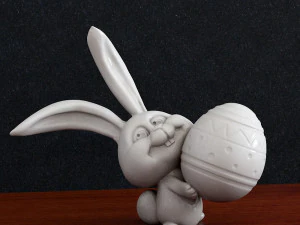 Zajączek wielkanocny Model do druku 3D