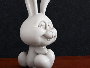 St Valentine rabbit heart 3D प्रिंट मॉडल