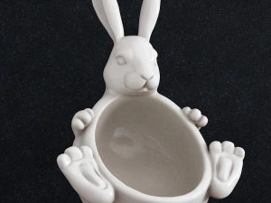 Easter bunny Eggs cup 3D Print Model