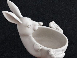 Easter bunny Eggs cup Modelo de impresión 3D