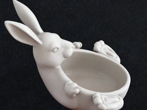 Easter bunny Eggs cup 3D Print Model