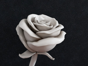 Flower rose pendant Modèles 3D en vedette