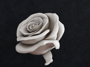 Flower rose pendant Modelo de Impressão 3D
