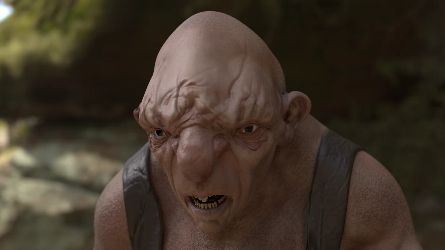GUILLE THE TROLL 3D Model .c4d .max .obj .3ds .fbx .stl .blend 