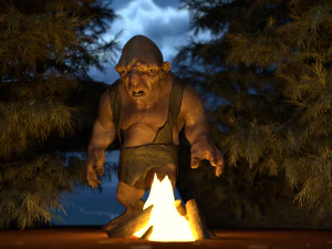 GUILLE THE TROLL 3D Model
