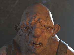 GUILLE THE TROLL 3D 模型