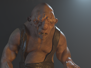 GUILLE THE TROLL 3D 模型