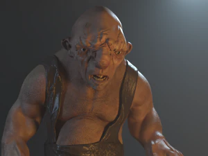 GUILLE THE TROLL 3D Model