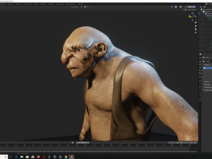 GUILLE THE TROLL 3D Model