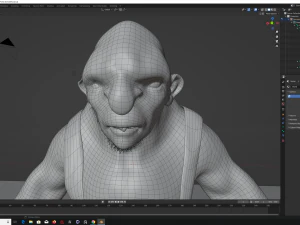 GUILLE THE TROLL 3D Model