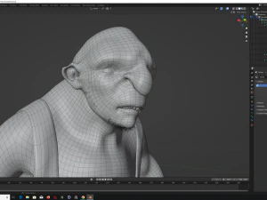 GUILLE THE TROLL 3D Model