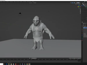 GUILLE THE TROLL 3D Model