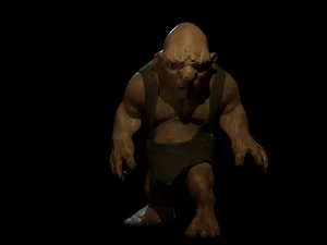 GUILLE THE TROLL 3D Model