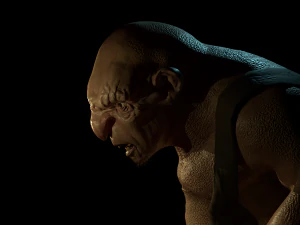 GUILLE THE TROLL 3D Model