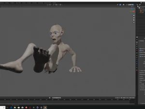 GOLLUM 3D Model