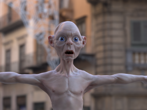 GOLLUM 3D 모델