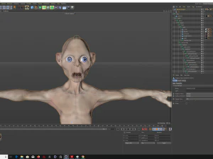 GOLLUM 3D Model