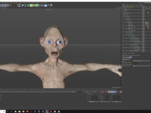 GOLLUM 3D 모델