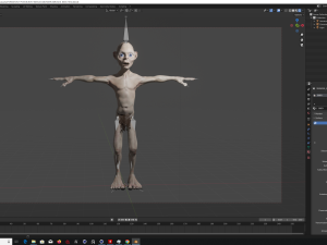 GOLLUM 3D 모델
